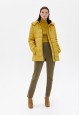120W1105 утепленная куртка для женщины цвет оливковый