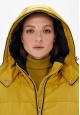 120W1105 утепленная куртка для женщины цвет оливковый