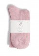 Носки шерстяные цвет розовый