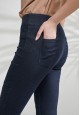 061W3103 брюки из джинсовой ткани для женщины цвет темносиний
