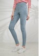 061W3103 брюки из джинсовой ткани для женщины цвет голубой
