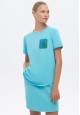 Skirt with Pockets aquamarine