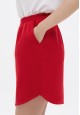 Skirt with Pockets red