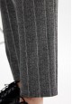Трикотажные брюки цвет серый