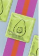 Mască de față textilă nutritivă Comfort cu avocado