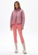 Womens Insulated Jacket dusty pink