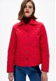Womens Insulated Jacket red
