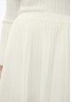 Womens Jersey Skirt white