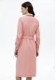 Womens Long Sleeve Dress dusty pink