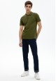 Men Jersey Polo khaki