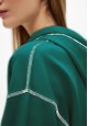 French Terry Hoodie emerald