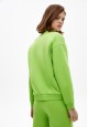French Terry Jumper lime