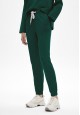 022W3201 трикотажные брюки для женщины цвет изумрудный