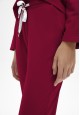 022W3201 трикотажные брюки для женщины цвет бордовый
