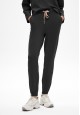 022W3201 трикотажные брюки для женщины цвет черный