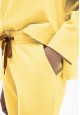 022W3201 трикотажные брюки для женщины цвет желтый