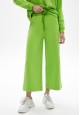 022W3203 трикотажные брюки для женщины цвет лаймовый