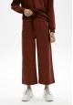 French Terry Culottes brown
