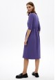 Трикотажное платье цвет фиолетовый