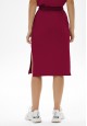 Jersey Skirt burgundy