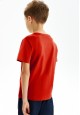 Camiseta para niño color rojo