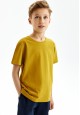 Camiseta para niño color caqui claro