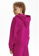 LongSleeve Hoodie for Girl Fuchsia
