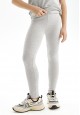Girls Jersey Slim Pants grey melange