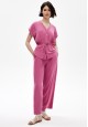 ShortSleeve Blouse for Women Pink
