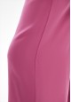 Pantalon larg din viscoză culoare roz
