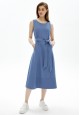 Sleeveless Dress Blue