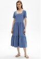 ShortSleeve Dress Blue