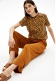 ShortSleeve Tshirt for Women Animal Print Multicolour