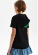 ShortSleeve TShirt for Kids ECO Cotton Black