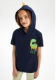 ShortSleeve TShirt for Kids ECO Cotton Dark Blue