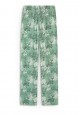 Trousers for Women Floral Print Pistachio