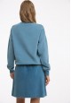 Corduroy Skirt smoky blue