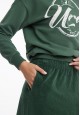 Corduroy Skirt patina green