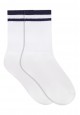 Sports Womens Socks 2 pairs white and blue