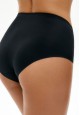 High Waist Seamless Briefs Black