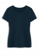 Womens Tshirt Fitted Silhouette Blue