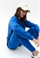 Footer sweatshirt neon blue