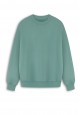 Fleece sweatshirt mint blue