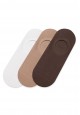 Set of Short Womens Socks MilkMochaCappuccino