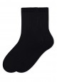 Женские носки в рубчик цвет черный