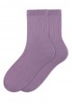 Womens Ribbed Socks Lavender