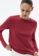 Womens Long Sleeve Tshirt garnet