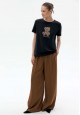 Womens TShirt with Print black