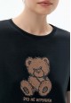 Womens TShirt with Print black