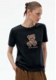 Womens TShirt with Print black